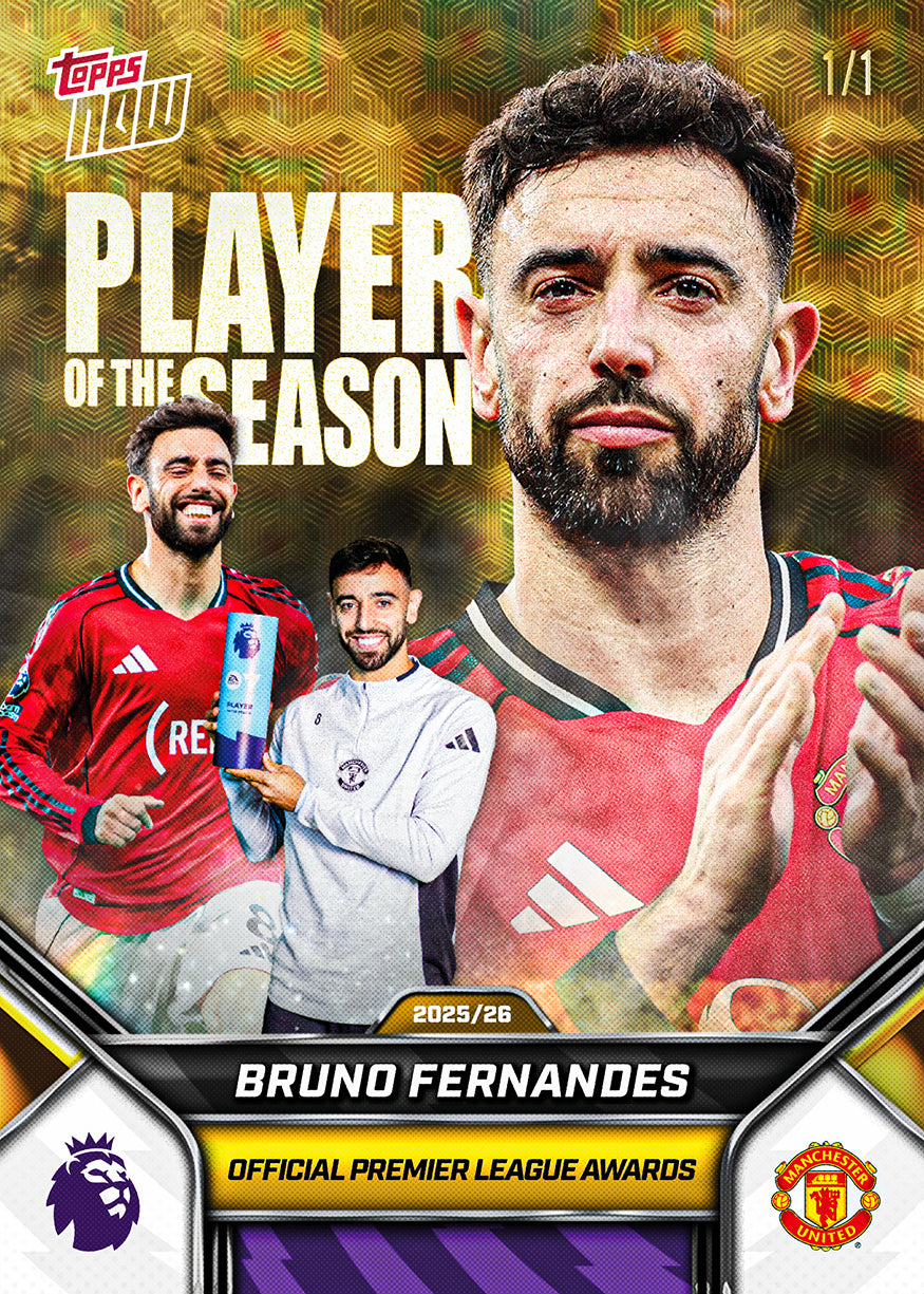 Bruno Fernandes - 2025-26 Premier League Topps NOW - Card 210 - PR: 3606 - Image 3
