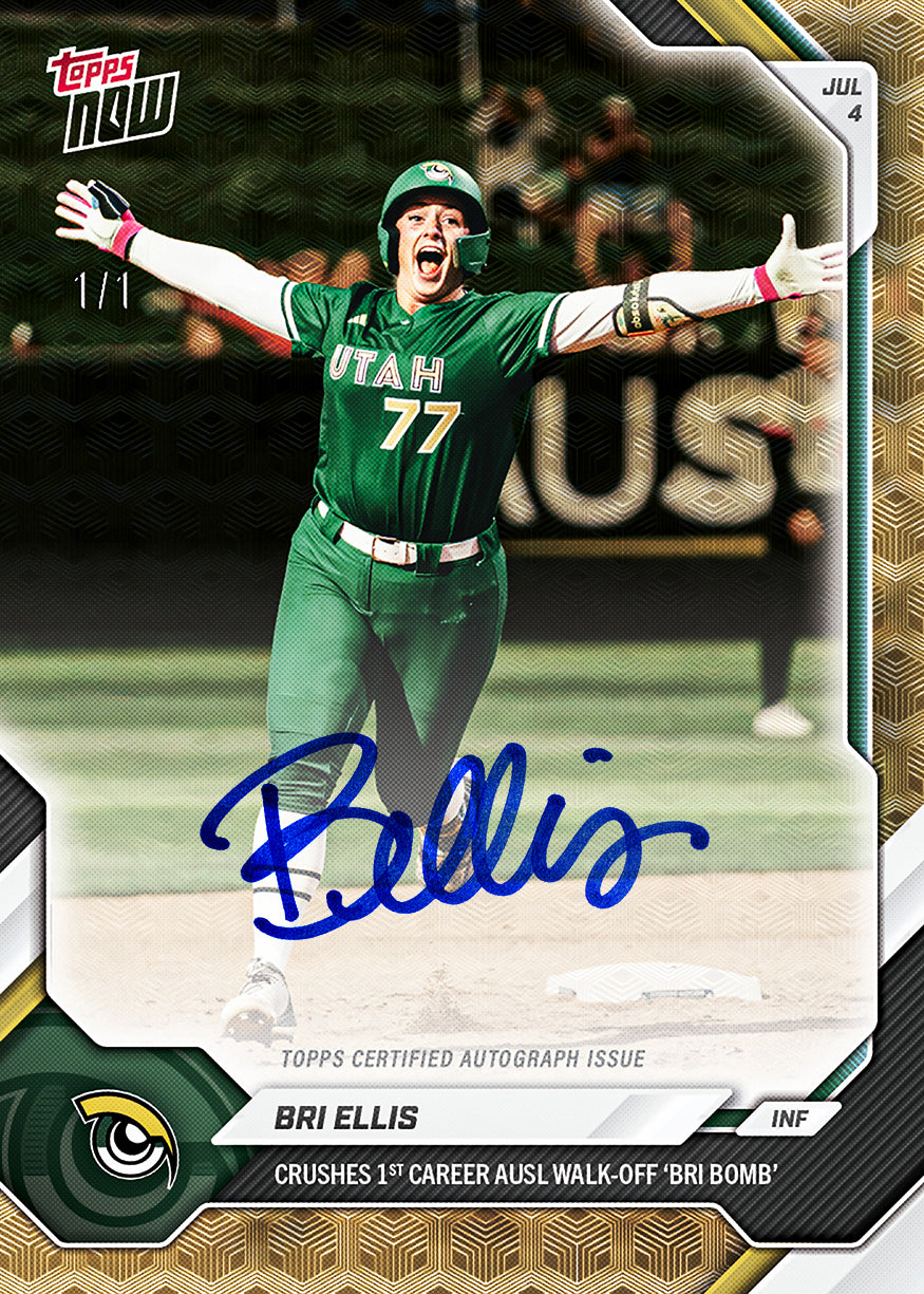 Bri Ellis - 2026 AUSL Topps NOW - Card 30 - PR: 933 - Image 2