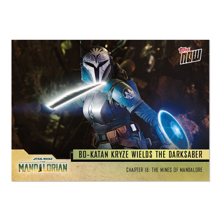 2023 TOPPS NOW Star Wars: The Mandalorian Season 3 Episode 2 - 5 Card Set - PR: 829 - Image 6