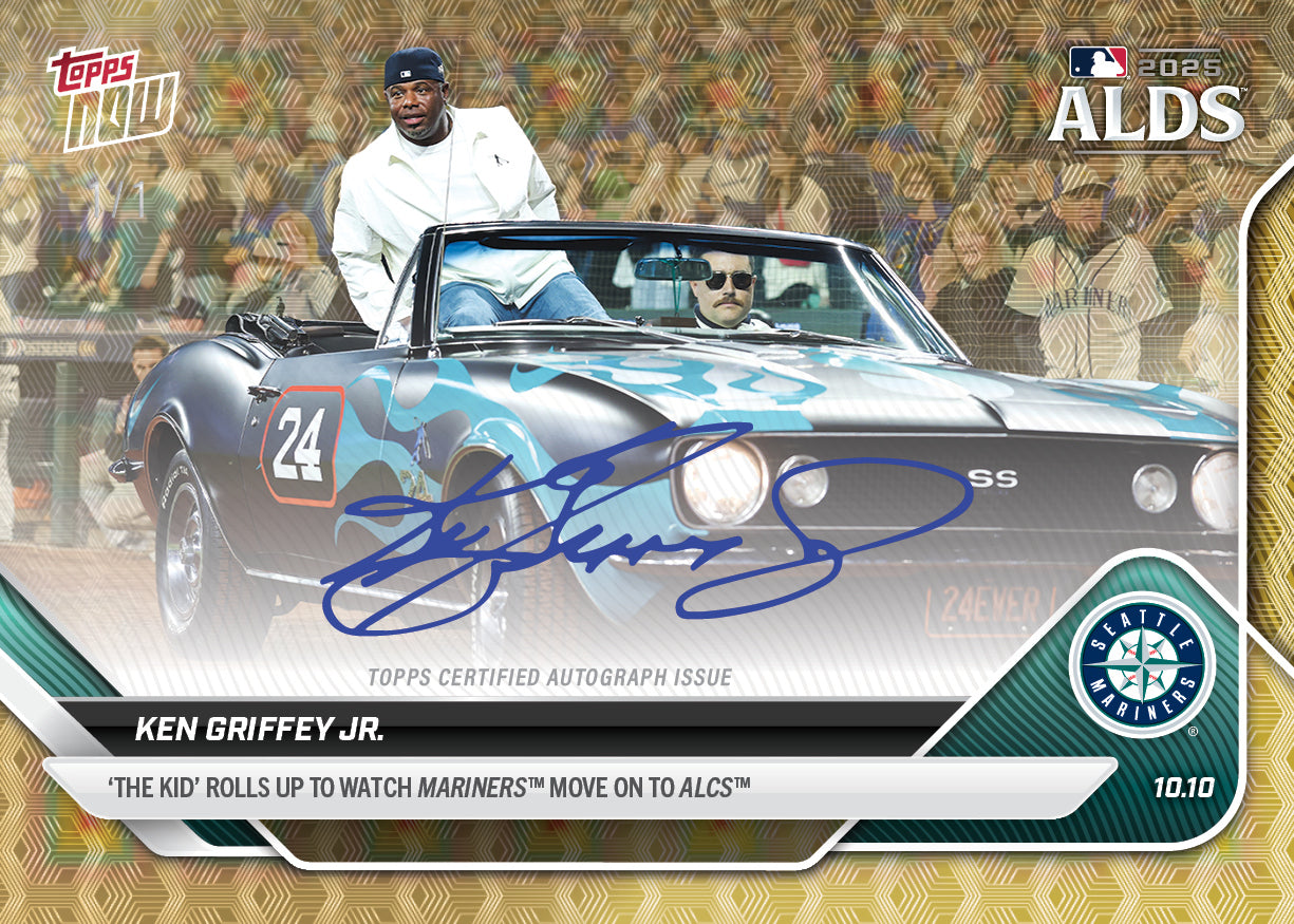 Ken Griffey Jr. - 2025 MLB Topps NOW - Card 850 - PR: 4396 - Image 2