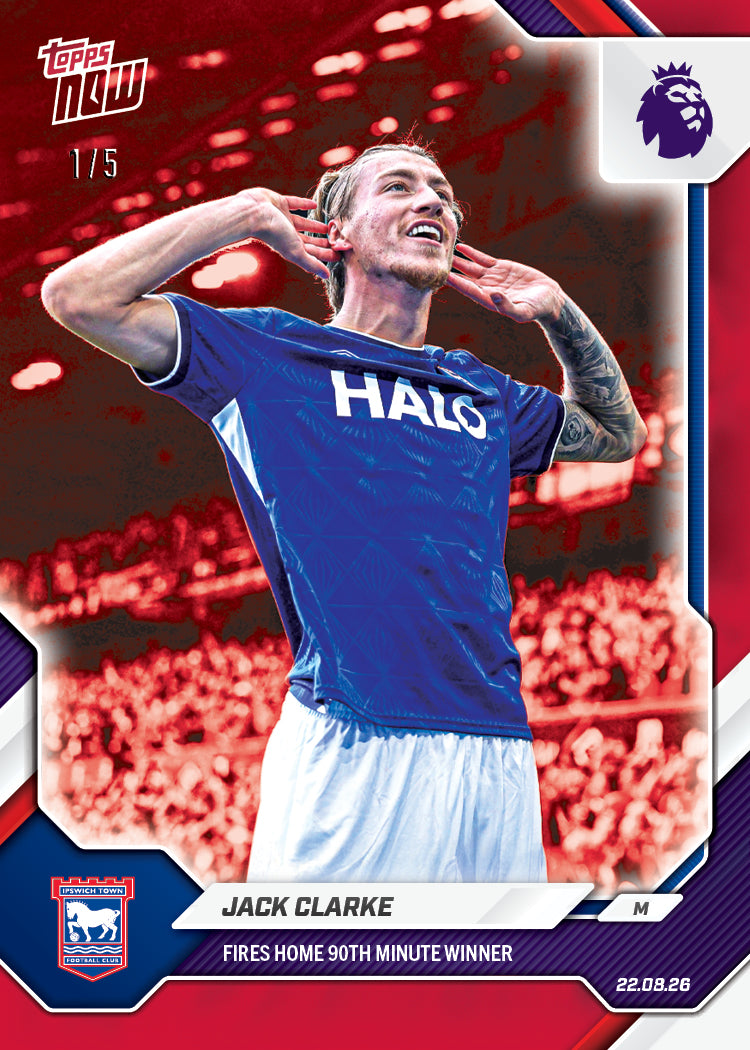 Jack Clarke - 2026-27 Premier League Topps NOW - Card 4 - PR: 309 - Image 3