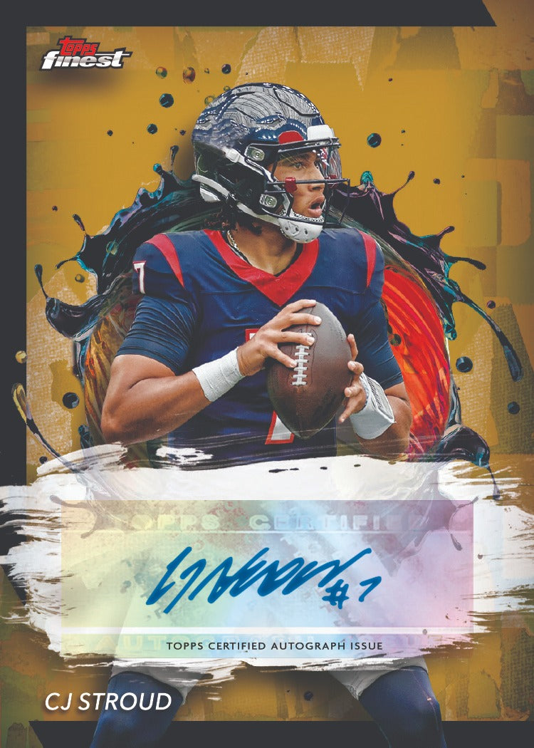 2024 Topps Finest Football - Hobby Box - Sealed Case - Image 7