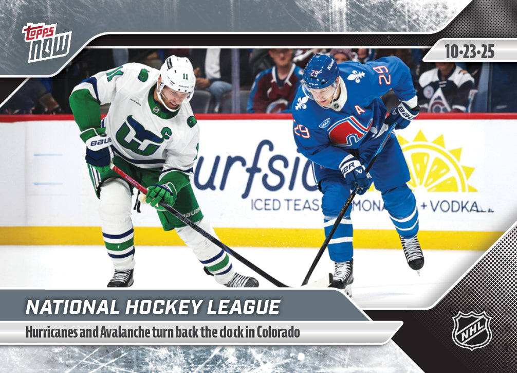 National Hockey League - 2025-26 NHL Topps NOW - Sticker # 18 Pack - PR: 230