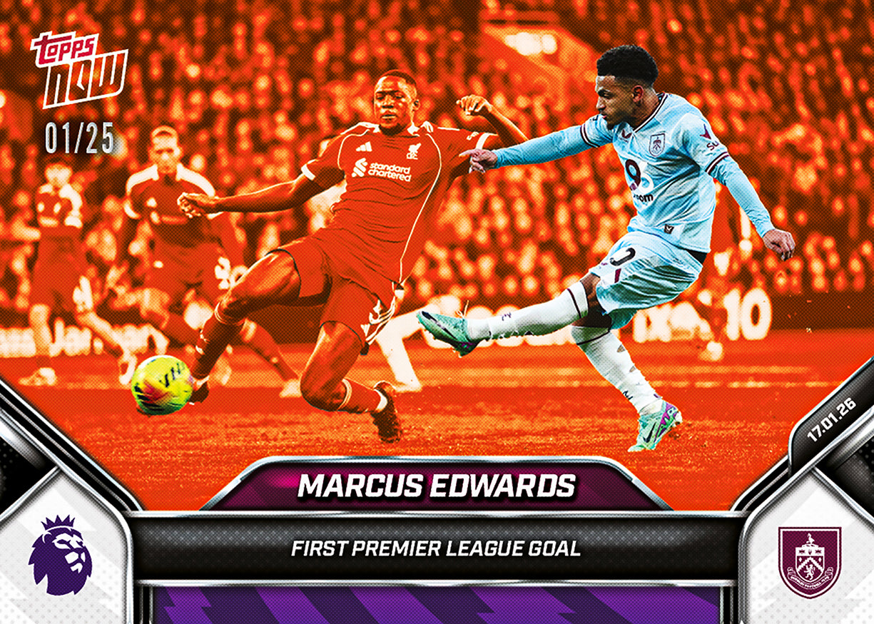 Marcus Edwards - 2025-26 Premier League Topps NOW - Card 111 - PR: 154 - Image 5