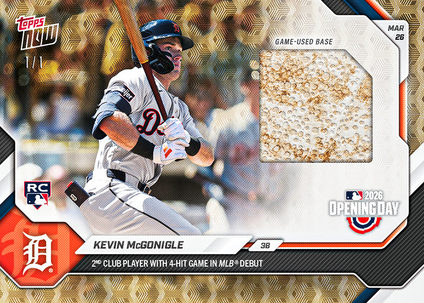 Kevin McGonigle - 2026 MLB Topps NOW - Card 7 - PR: 22722 - Image 2