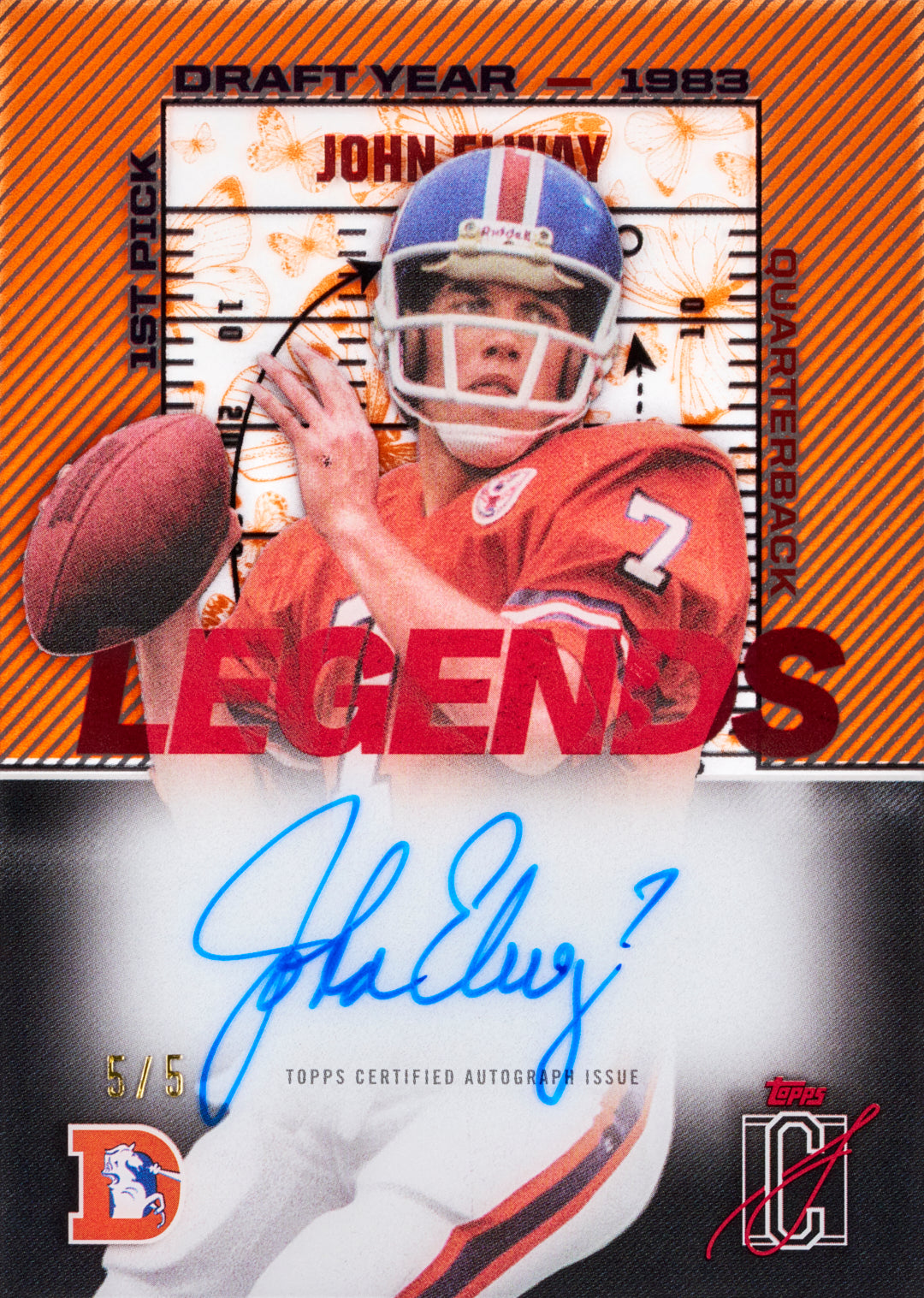 2025 Topps Signature Class Football - Hobby Box - Sealed Case - Image 5