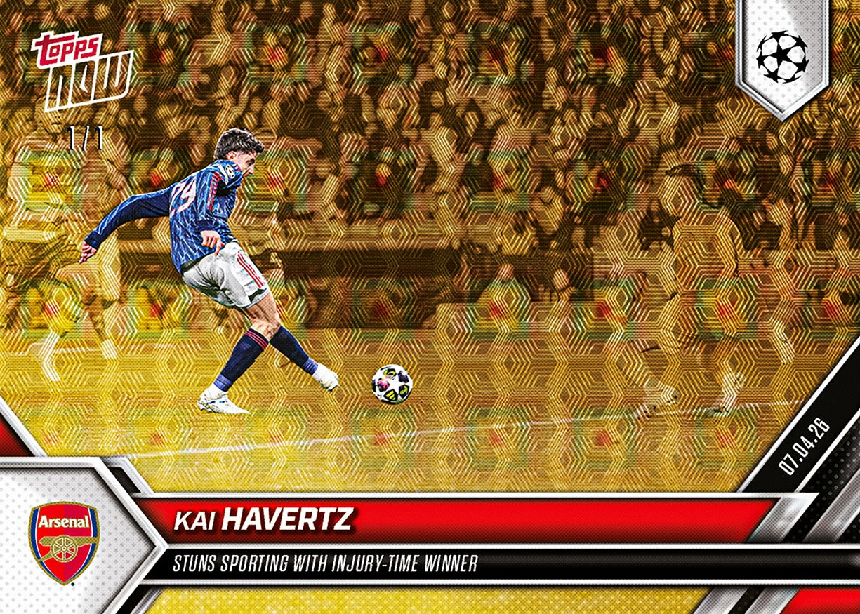 Kai Havertz - 2025-26 UCL Topps NOW - Card 117 - PR: 881 - Image 2