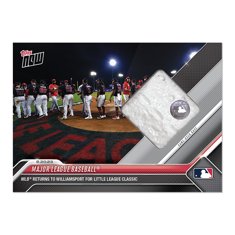 Game-used Base Relic # to 99 or Lower - Major League Baseball - 2023 MLB TOPPS NOW Card 741 - Image 3