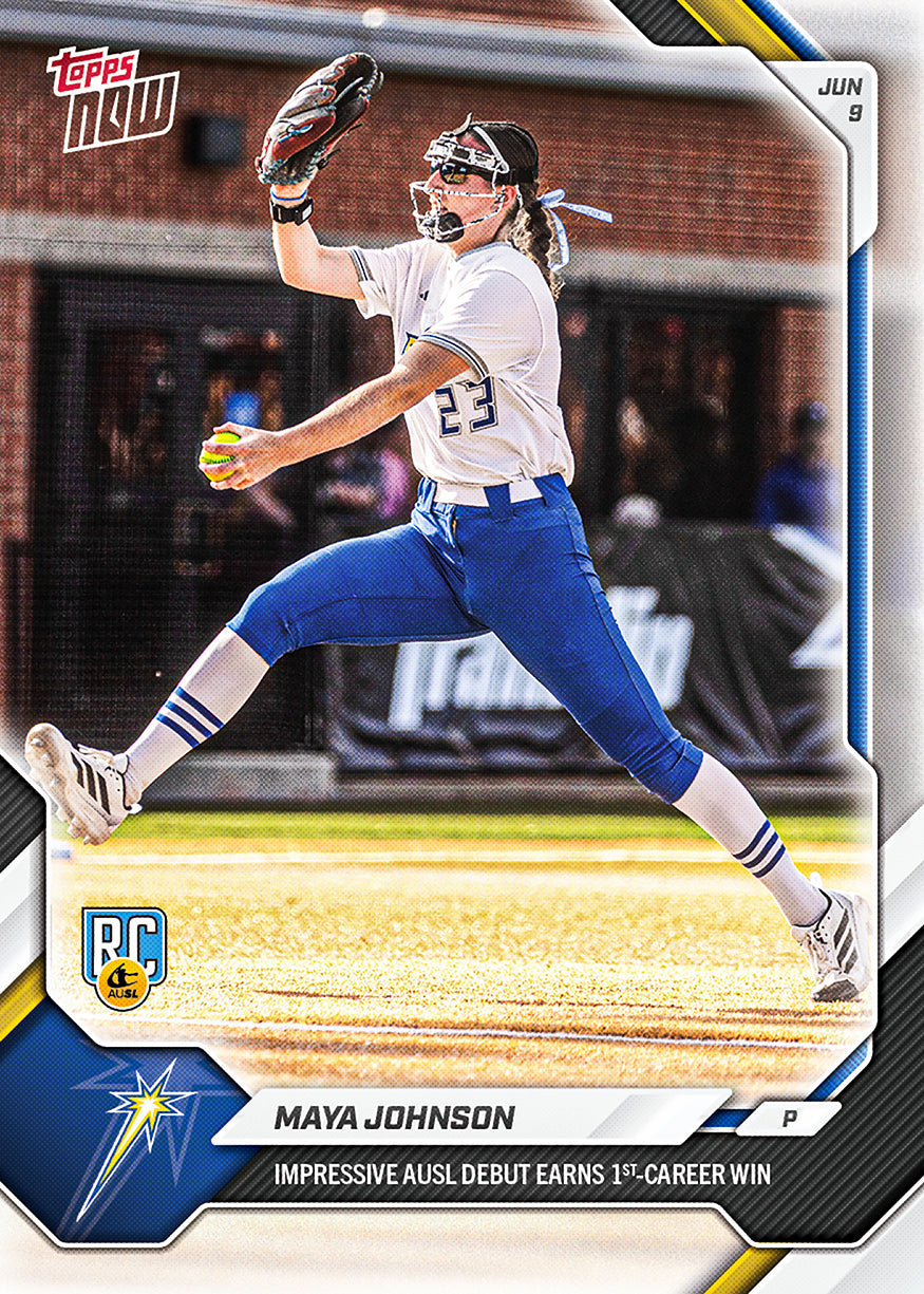 Maya Johnson - 2026 AUSL Topps NOW - Card 2 - PR: 951