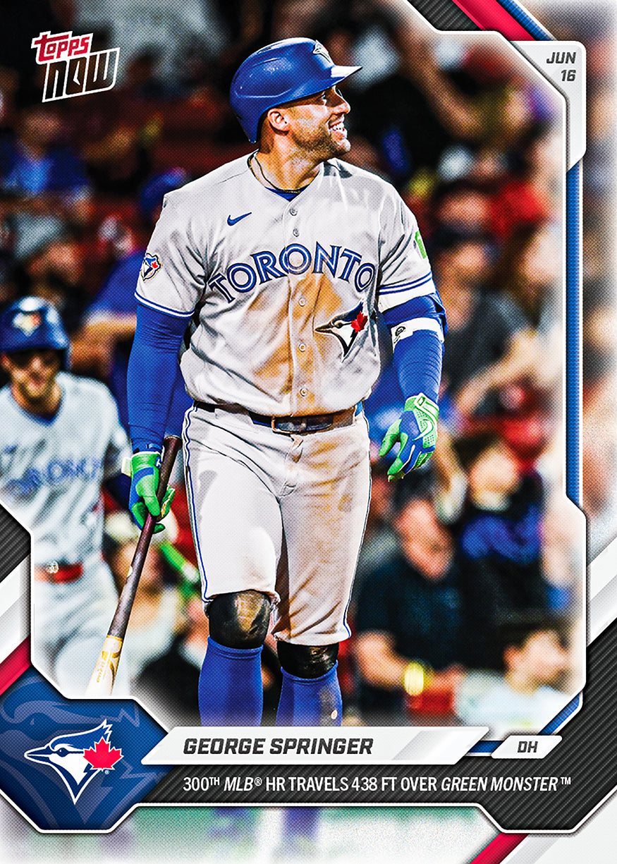 George Springer - 2026 MLB Topps NOW - Card 340 - PR: 748
