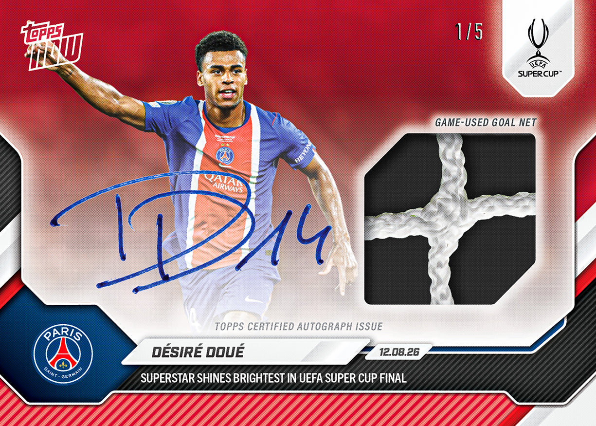 Désiré Doué - 2026-27 UCL Topps NOW Card 2 - PR: 2997 - Image 3