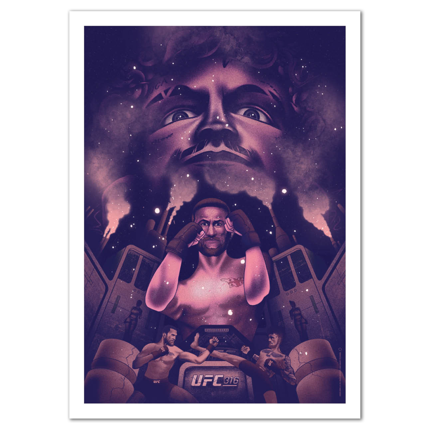 Alternative view of Merab Dvalishvili - 2025 UFC Topps NOW - Card 17 - PR: 969