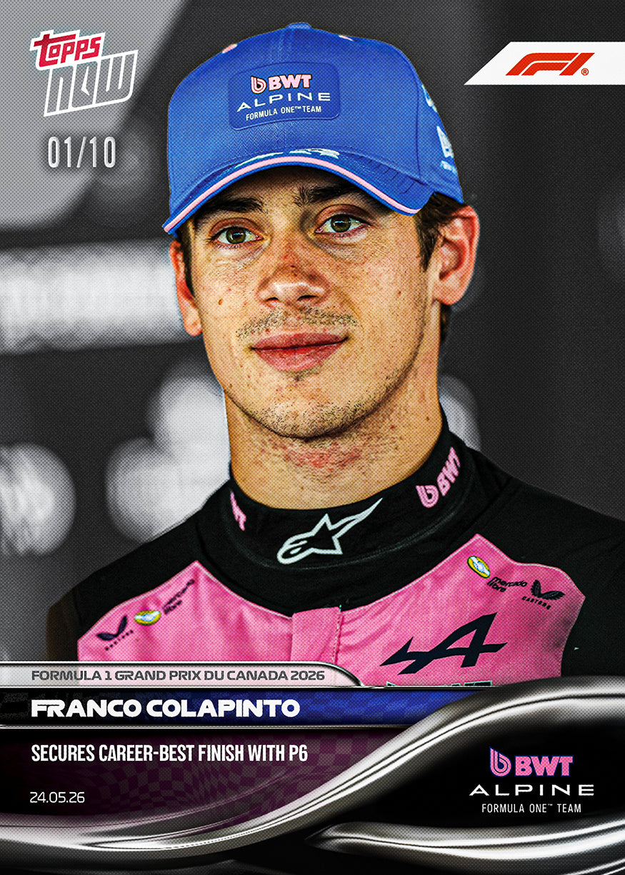 Franco Colapinto - 2026 Formula 1 Topps NOW - Card 31 - PR: 1187 - Image 4