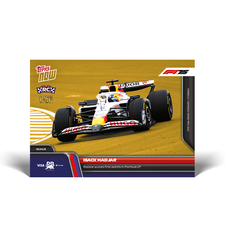 Isack Hadjar - 2025 Formula 1 Topps NOW Card 26 - PR: 681 - Image 7