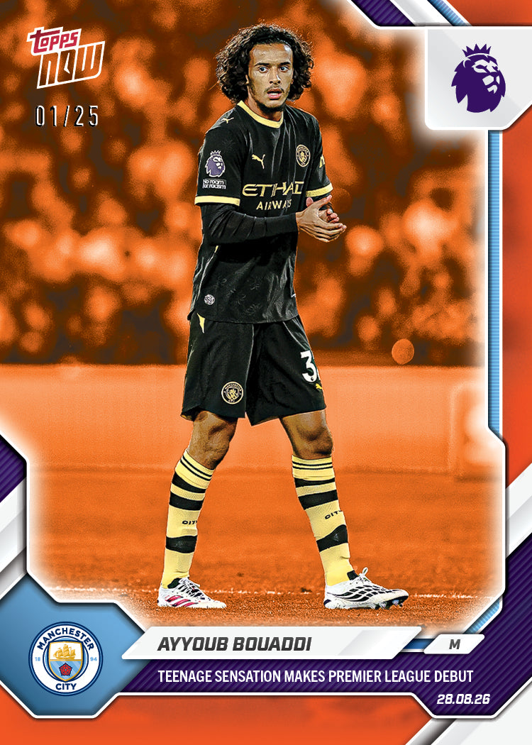 Ayyoub Bouaddi - 2026-27 Premier League Topps NOW - Card 11 - Image 5