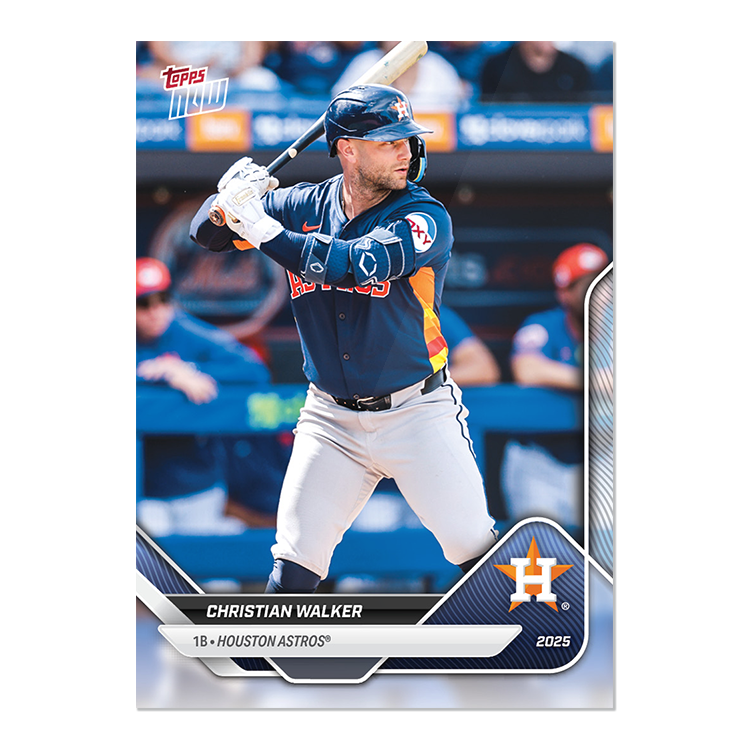 2025 Houston Astros MLB Topps NOW Road To Opening Day 11-Card Team Set - PR: 447 - Image 2