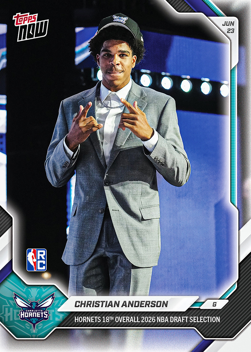 Christian Anderson - 2026-27 NBA Topps NOW - Card CAND - PR: 1268