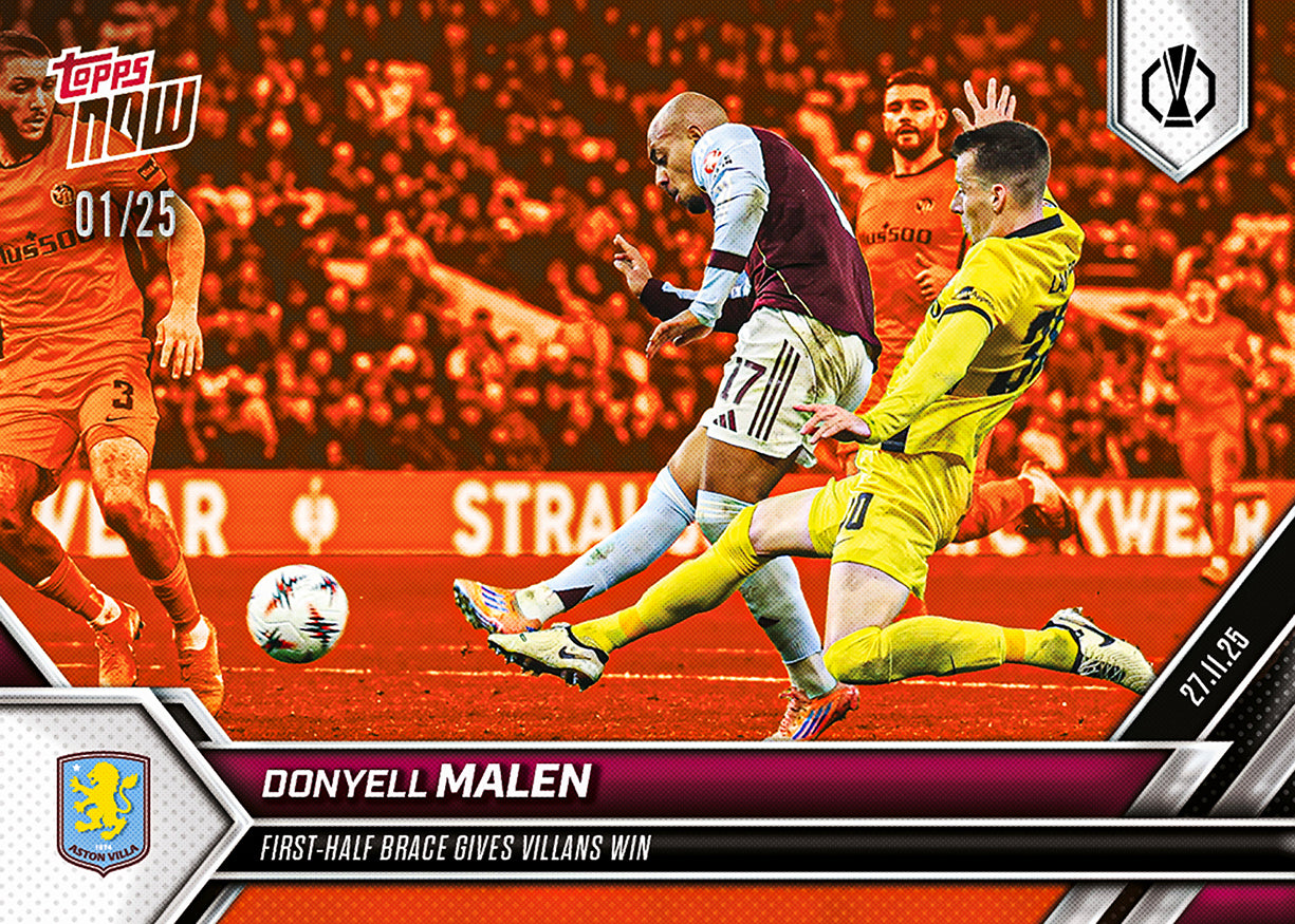 Donyell Malen - 2025-26 UEL Topps NOW - Card 10 - PR: 102 - Image 5