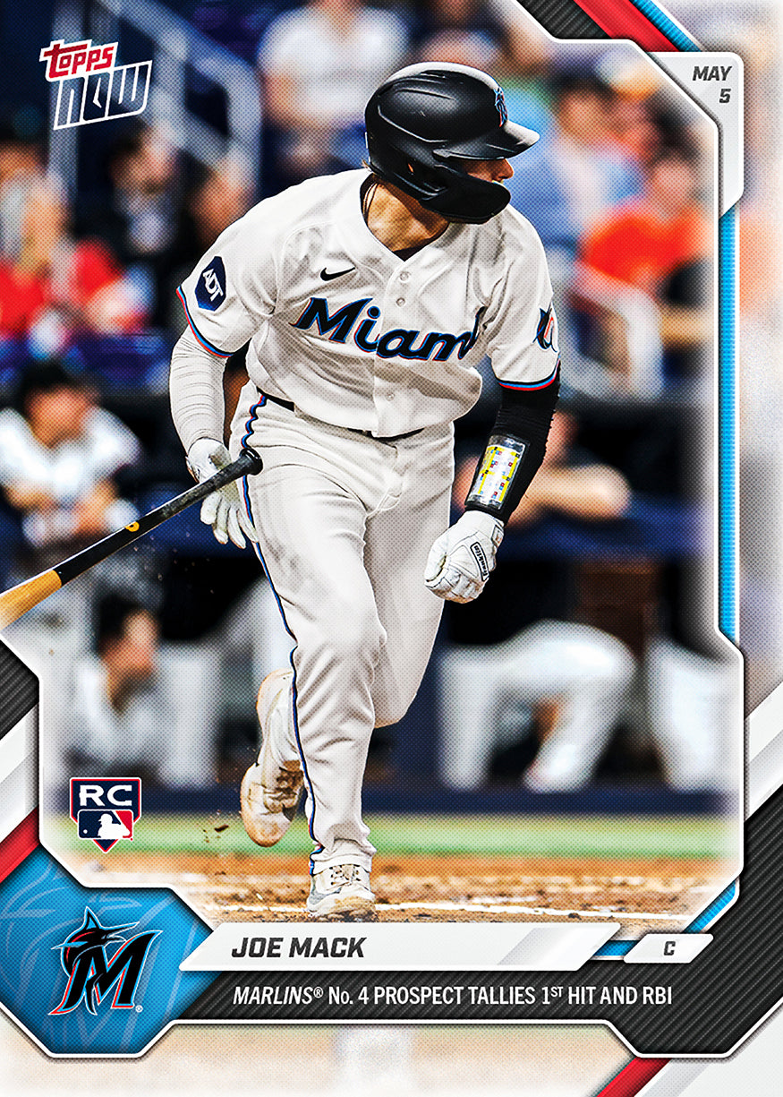 Joe Mack - 2026 MLB Topps NOW - Card 162 - PR: 649