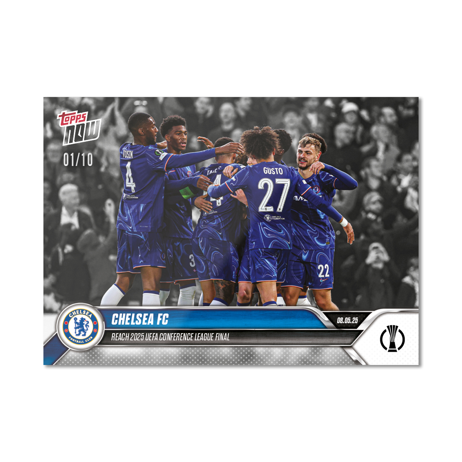 Chelsea FC - 2024-25 UECL Topps NOW - Card 10 - PR: 218 - Image 4