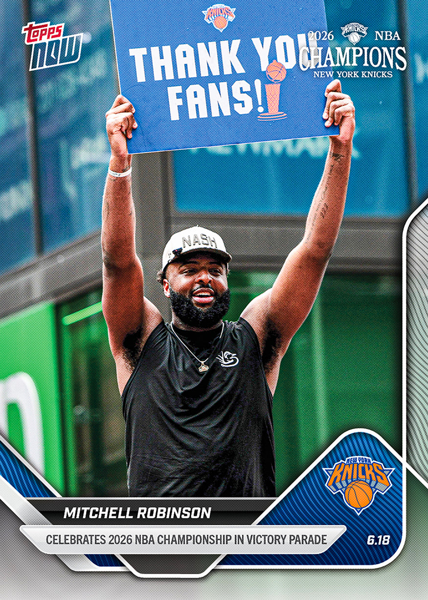 Mitchell Robinson - 2025-26 NBA Topps NOW - Card OS03 - PR: 2871