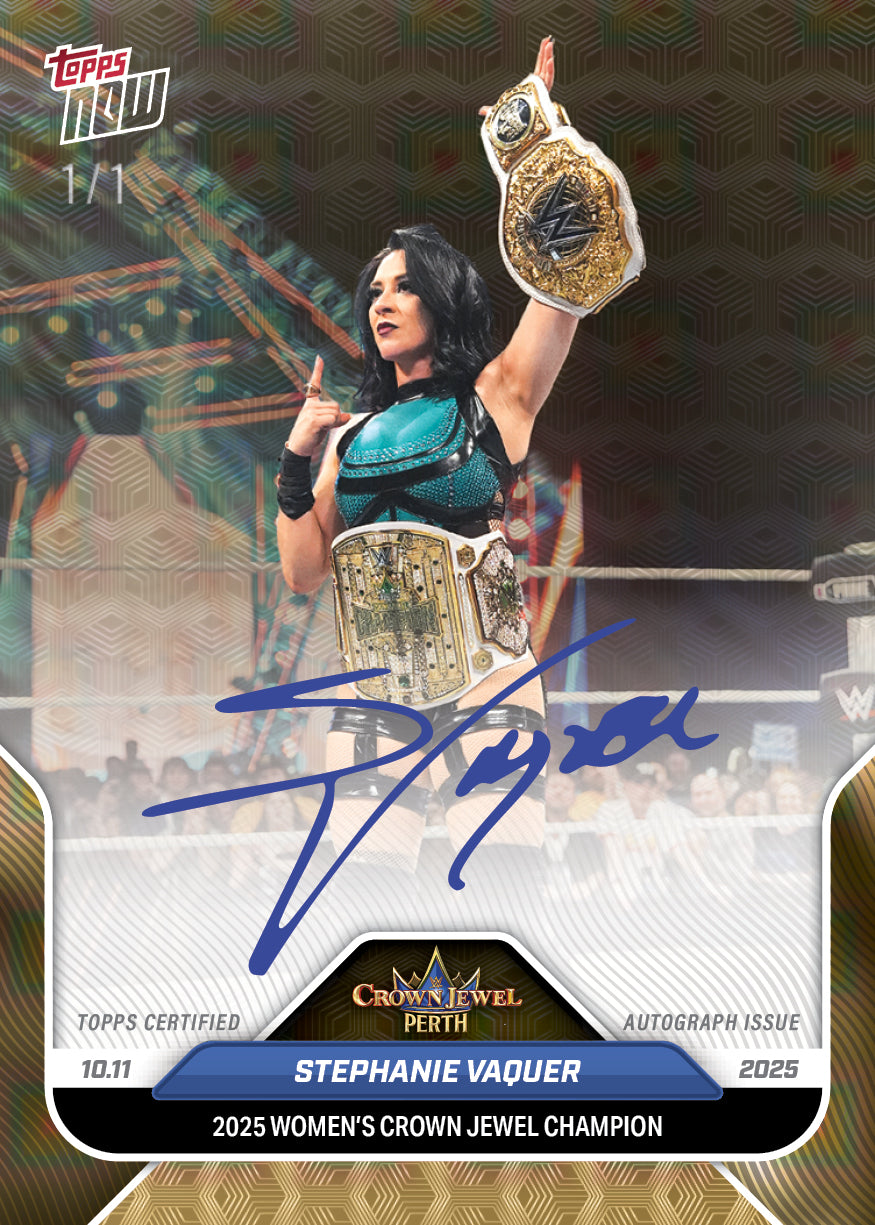 Stephanie Vaquer - 2025 WWE Topps NOW - Card 103 - PR: 3102 - Image 2