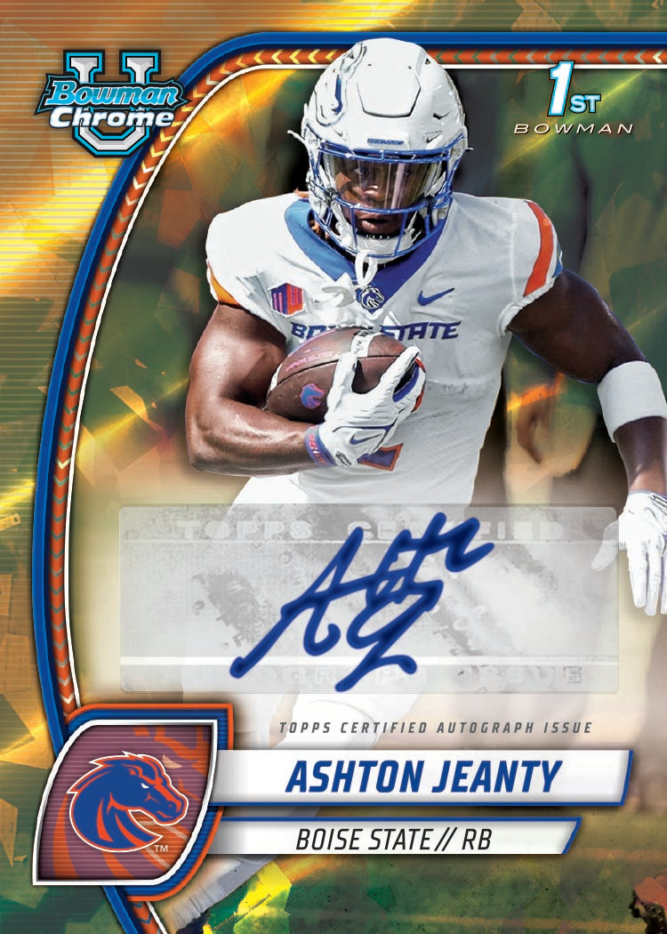 2024 Bowman University Chrome Football Sapphire Edition - Hobby Box - Image 10