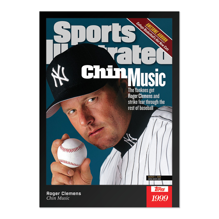 2021 Topps x Sports Illustrated - Roger Clemens - Card #49 - PR: 1036