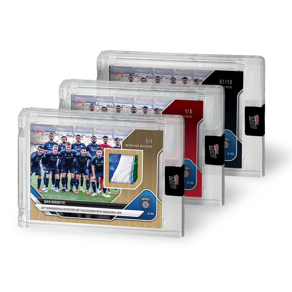 Game-used Ball Relic # to 99 or Lower - San Diego FC - 2025 MLS Topps NOW - Card 4 - Image 2