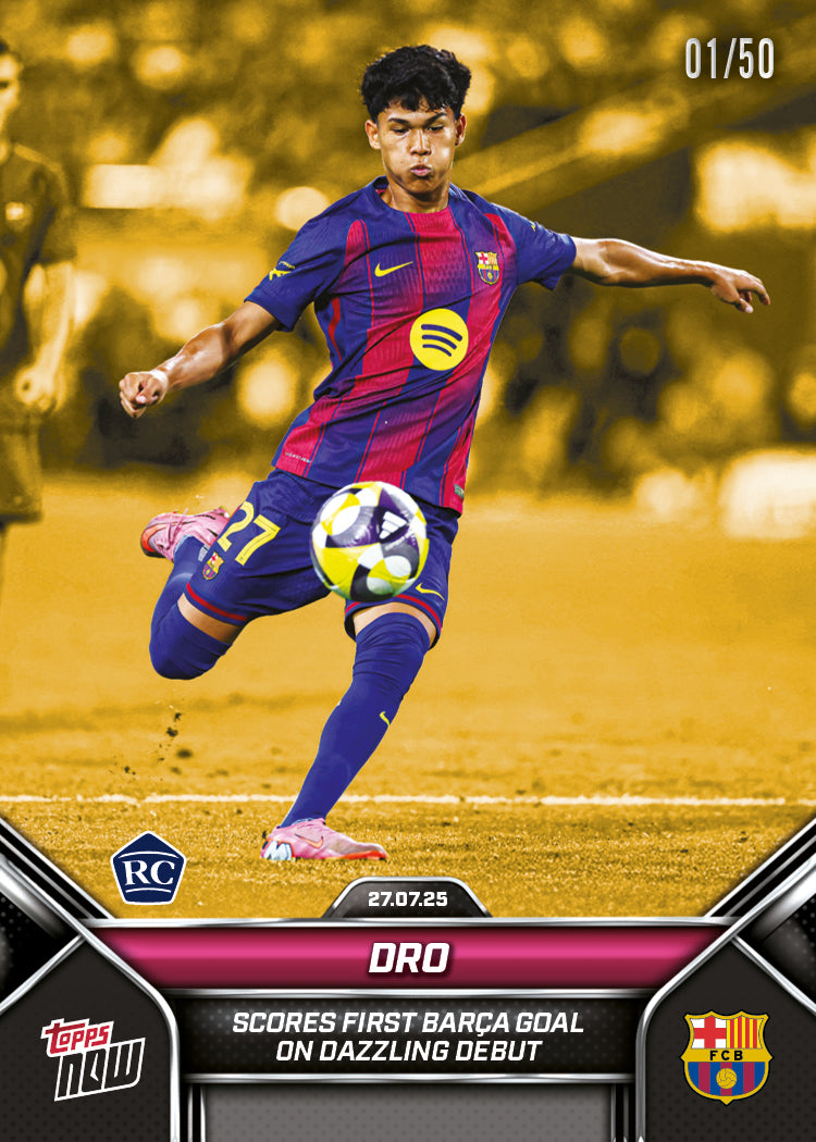 Pedro Fernandez - 2025 FC Barcelona Topps NOW - Card 3 - PR: 1671 - Image 6