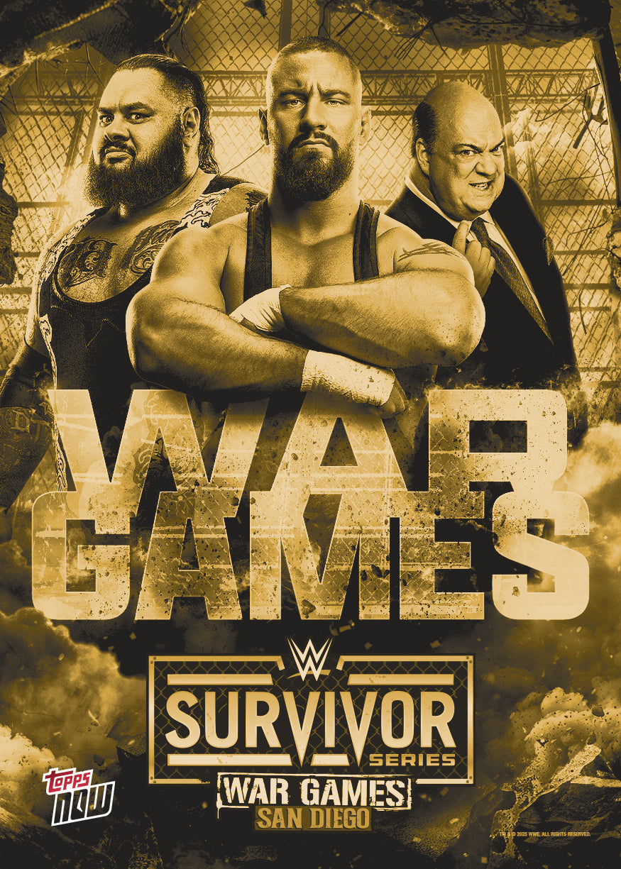 Alternative view of Survivor Series: War Games - 2025 WWE Topps NOW - Card SVSR - PR: 692