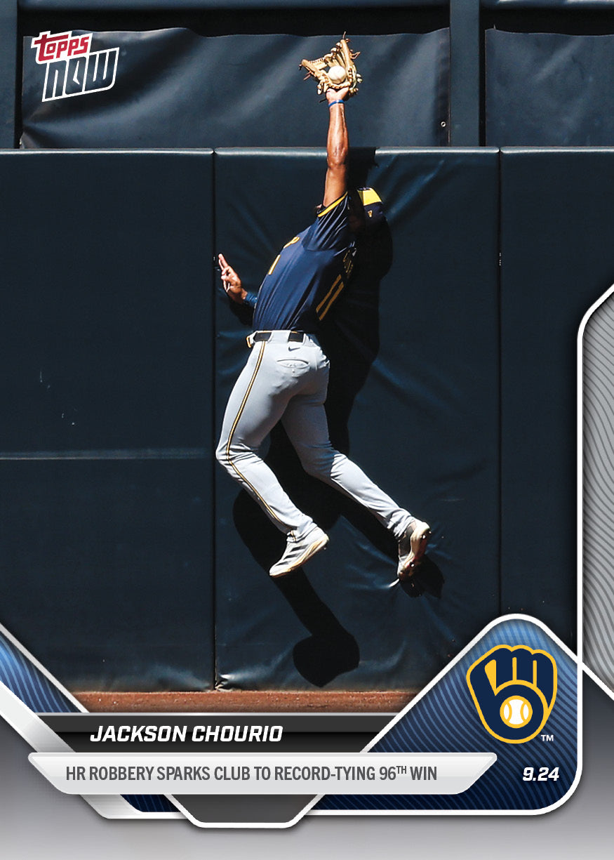 Jackson Chourio - 2025 MLB Topps NOW - Card 759 - PR: 880