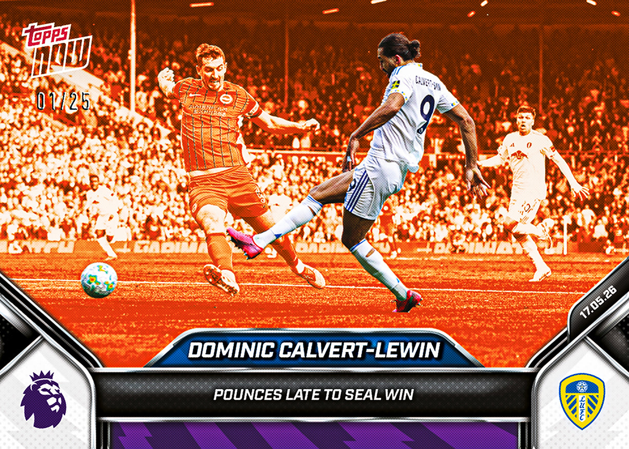 Dominic Calvert-Lewin - 2025-26 Premier League Topps NOW - Card 195 - PR: 273 - Image 5