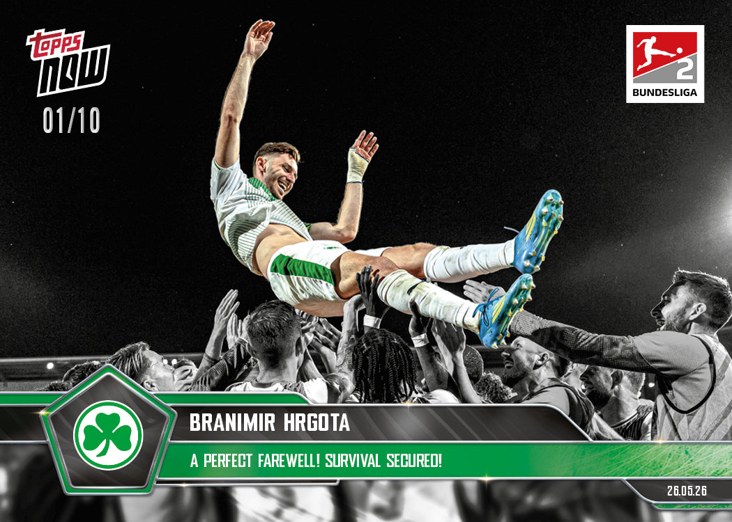 Branimir Hrgota - 2025-26 Bundesliga Topps NOW - Card 201 - PR: 131 - Image 4