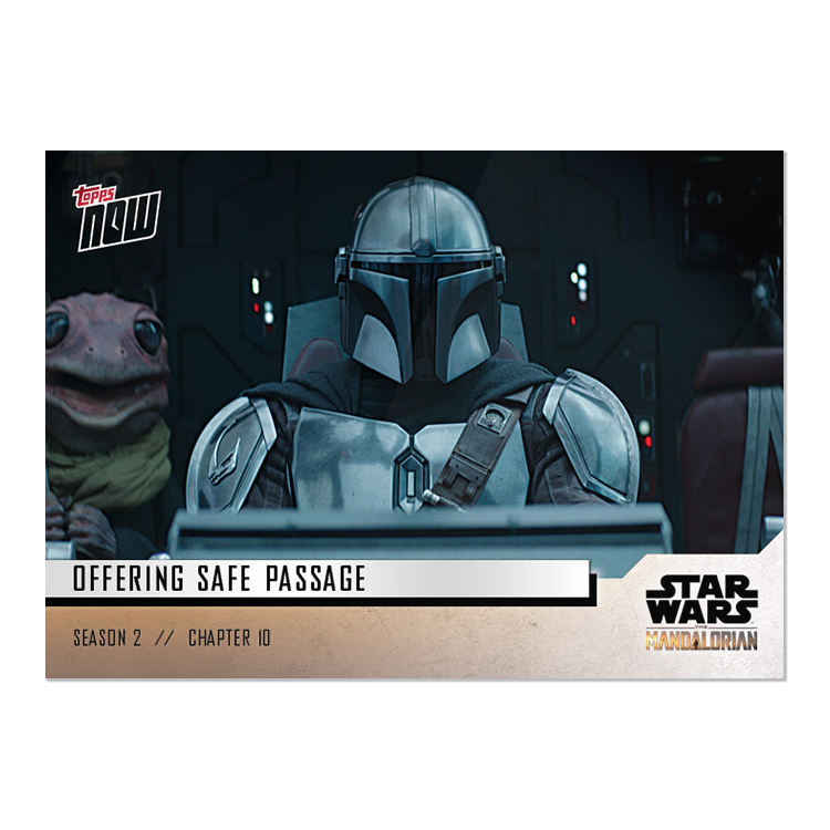 2020 Star Wars: The Mandalorian TOPPS NOW 5-Card Pack - S2 : Chapter 10 - Print Run: 1540 - Image 7