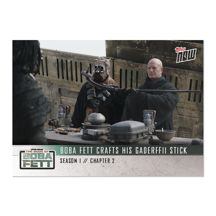 2022 Star Wars TOPPS NOW - 5-Card Pack - Book of Boba Fett Chapter 2 - PR: 1630 - Image 8