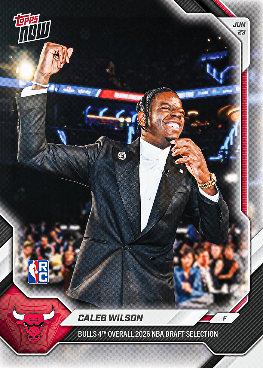 Caleb Wilson - 2026-27 NBA Topps NOW - Card CWIL - PR: 14920 - Image 3