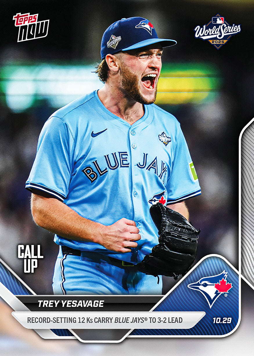 Trey Yesavage - 2025 MLB Topps NOW - Card 913 - PR: 14898