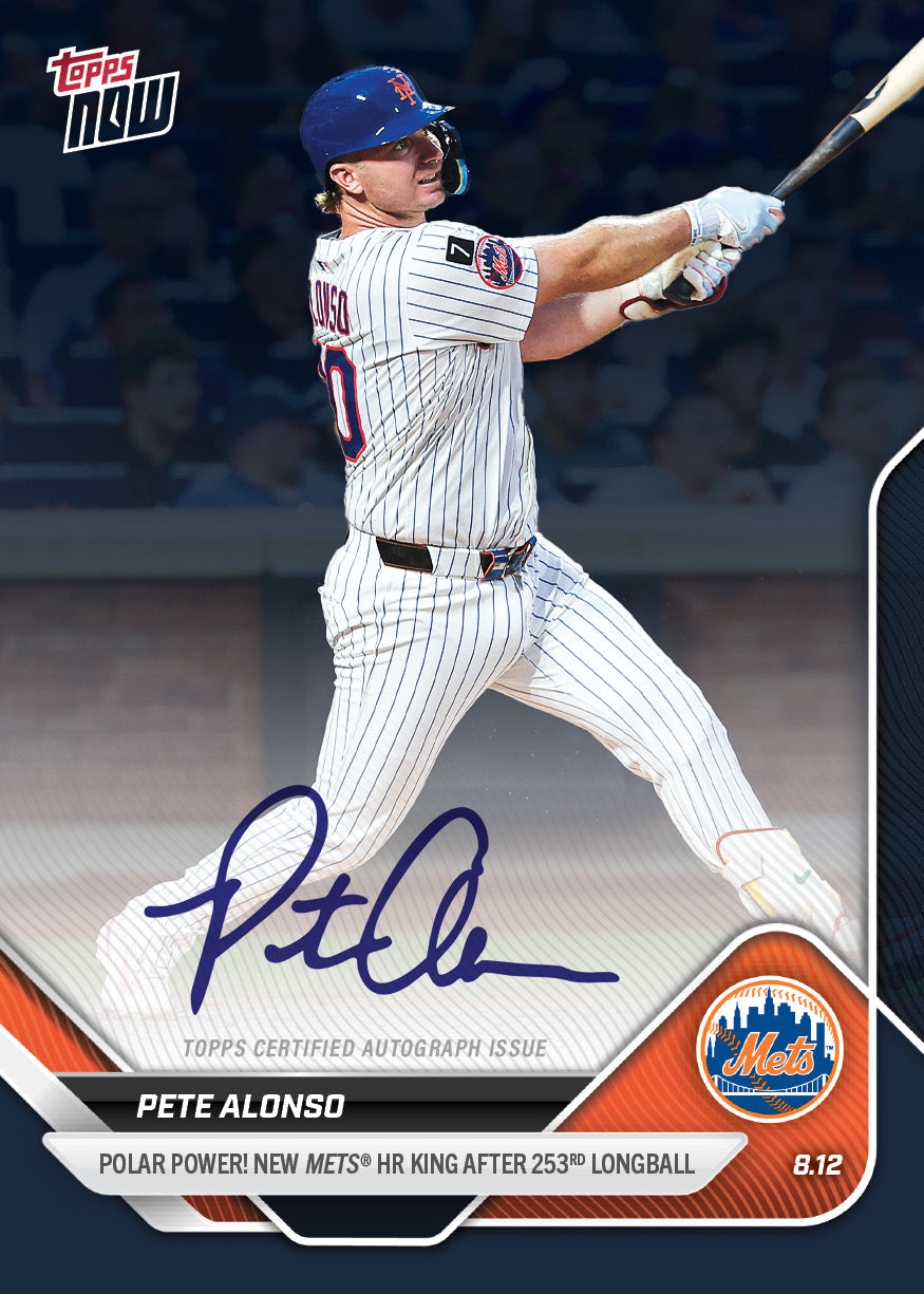 Pete Alonso - 2025 MLB Topps NOW - Card 553 - LOOK FOR AUTOS & AUTO-RELICS - PR: 20994 - Image 3