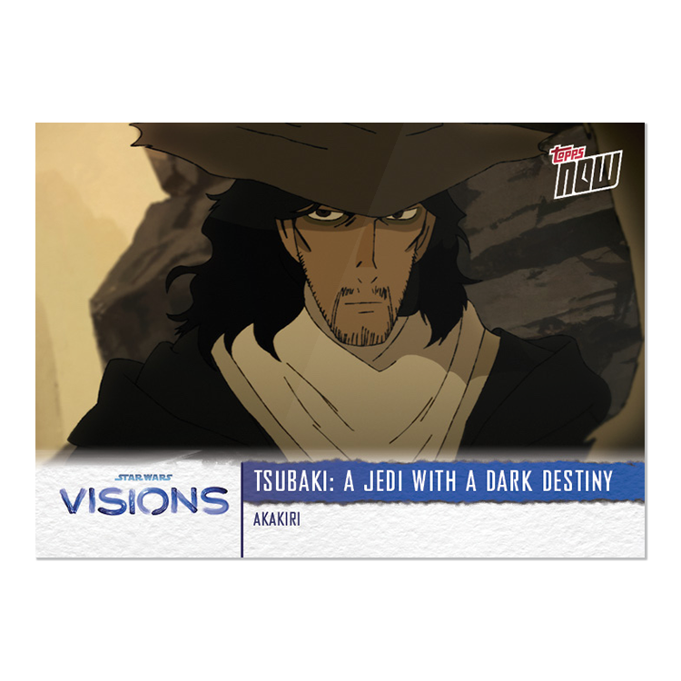 2021 Star Wars Visions TOPPS NOW - 5-Card Pack - Akakiri - PR: 484 - Image 5