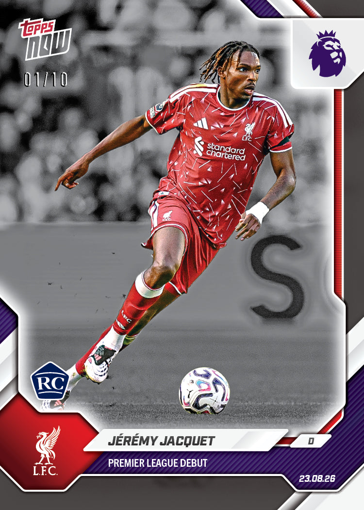Jérémy Jacquet - 2026-27 Premier League Topps NOW - Card 8 - Image 4