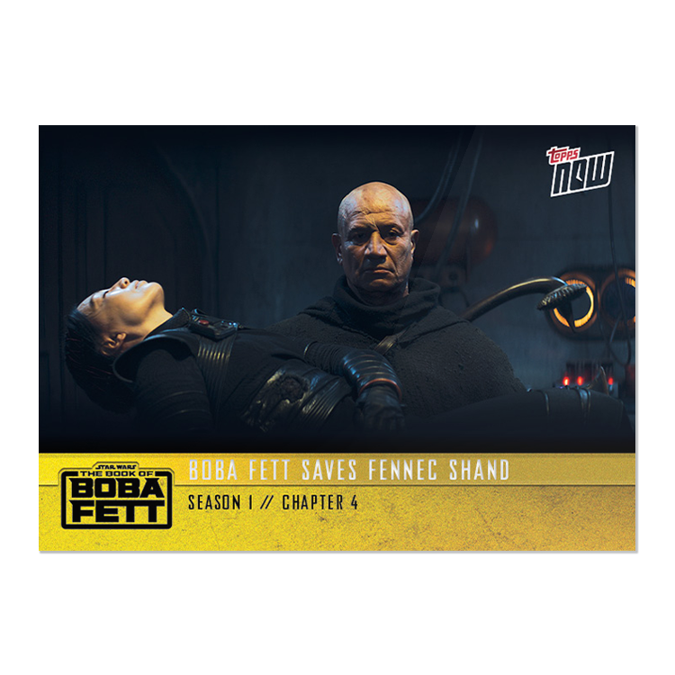 2022 Star Wars TOPPS NOW - 5-Card Pack - Book of Boba Fett Chapter 4 - PR: 1453 - Image 4