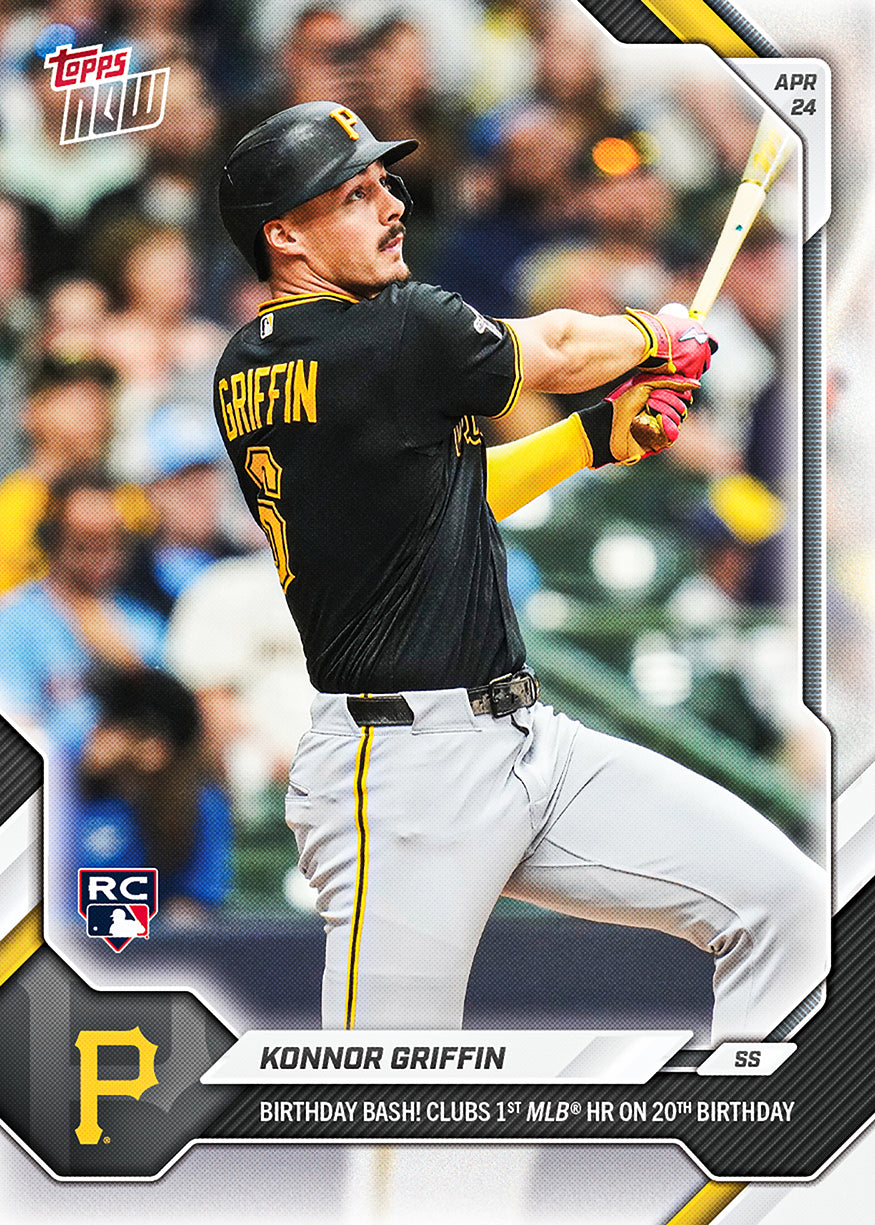 Konnor Griffin - 2026 MLB Topps NOW - Card 115 - PR: 12869