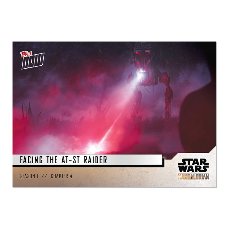 Star Wars: The Mandalorian TOPPS NOW 5-Card Pack - S1 : Chapter 4 - Print Run: 1004 - Image 8