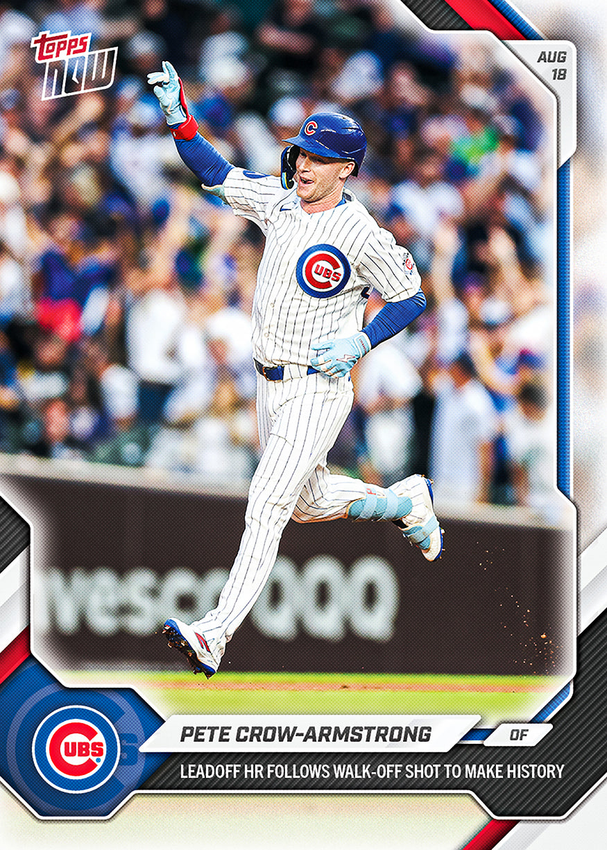 Pete Crow-Armstrong - 2026 MLB Topps NOW - Card 570 - PR: 5058
