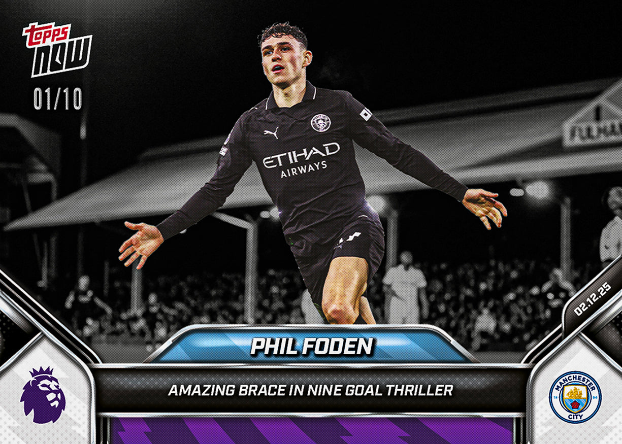 Phil Foden - 2025-26 Premier League Topps NOW - Card 69 - PR: 465 - Image 4