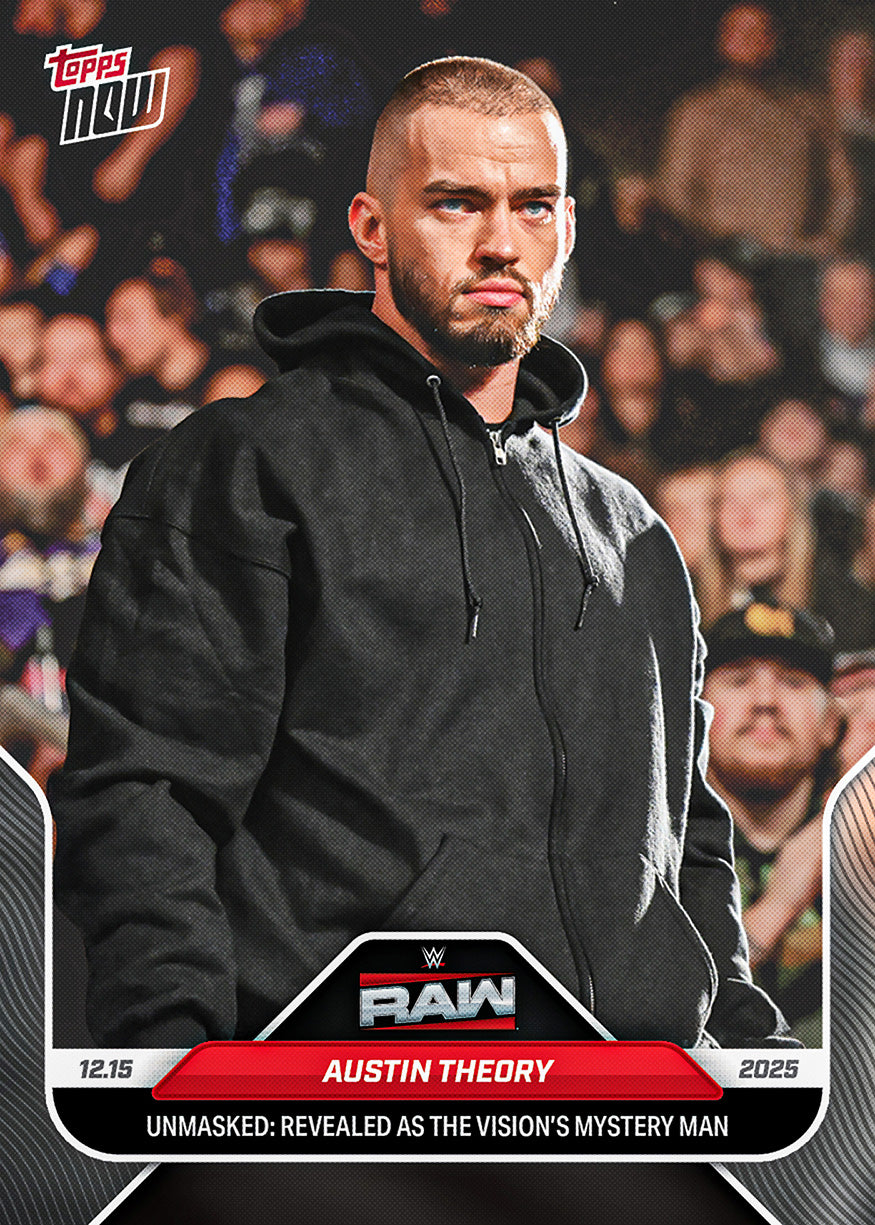 Austin Theory - 2025 WWE Topps NOW - Card 138 - PR: 737