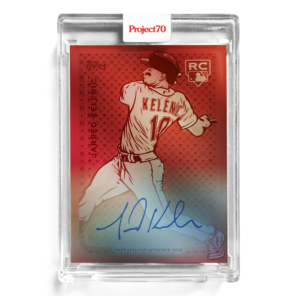 Topps Project70 Card 206 - 1999 Jarred Kelenic by Blake Jamieson - On-Card Auto # to 5