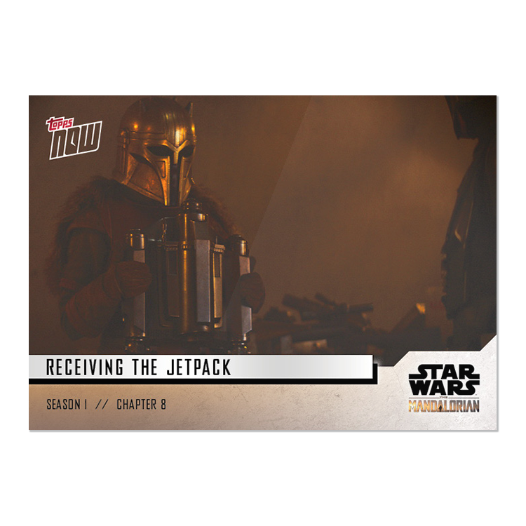 Star Wars: The Mandalorian TOPPS NOW 5-Card Pack - S1 : Chapter 8 - Print Run: 2219 - Image 4
