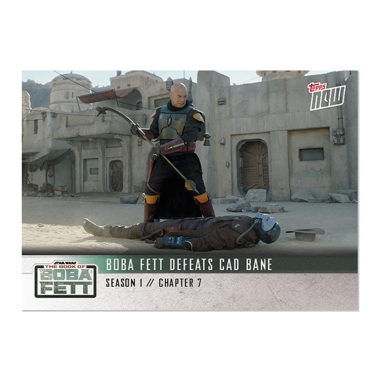 2022 Star Wars TOPPS NOW - 5-Card Pack - Book of Boba Fett Chapter 7 - PR: 1920 - Image 6